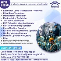 Saudi Arabia Jobs for Indian