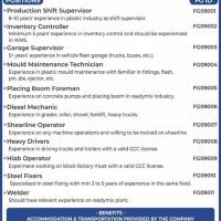Bahrain Job Vacancy