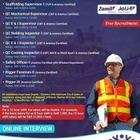 Vacancy in Saudi Arabia Company