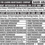 Saudi Arabia Job Vacancy