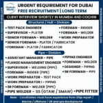 Job Openings in Dubai