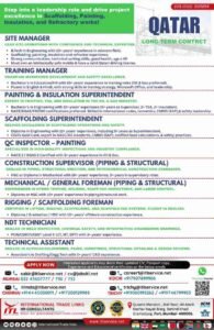 Gulf Free Visa Jobs 2025