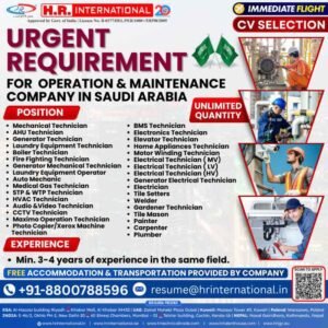 Jobs in Saudi Arabia Riyadh