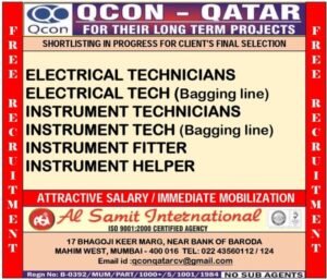  Qatar Job Vacancy