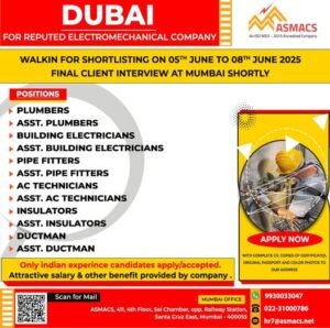 Job in UAE Dubai