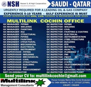 Job Openings in Saudi Arabia
