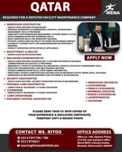 Qatar Jobs for Indian
